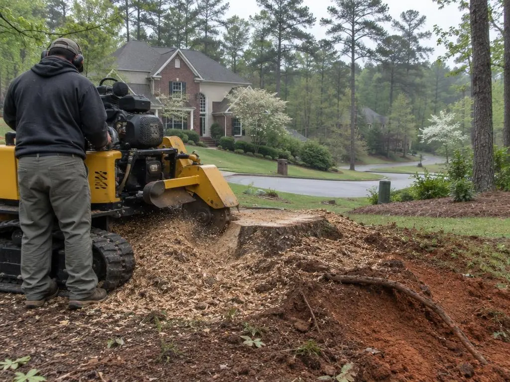 Stump Grinding in Alpharetta, GA